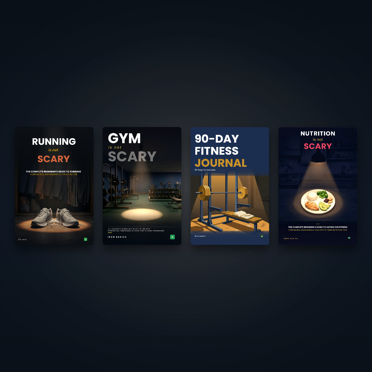 The Complete Not Scary Series - All 3 Books + The 90-Day Journal